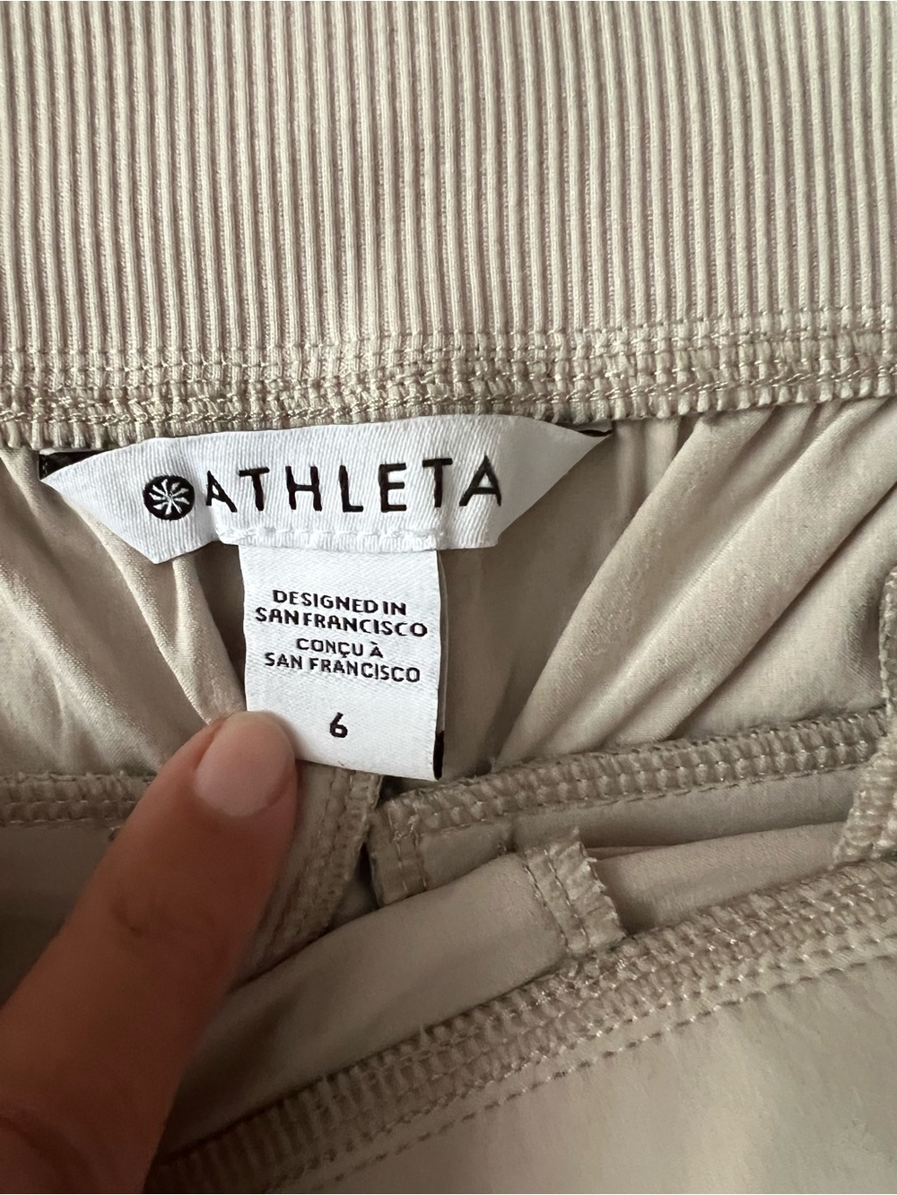 Athleta Brooklyn Ankle Pants size 6 - Picture 4 of 5